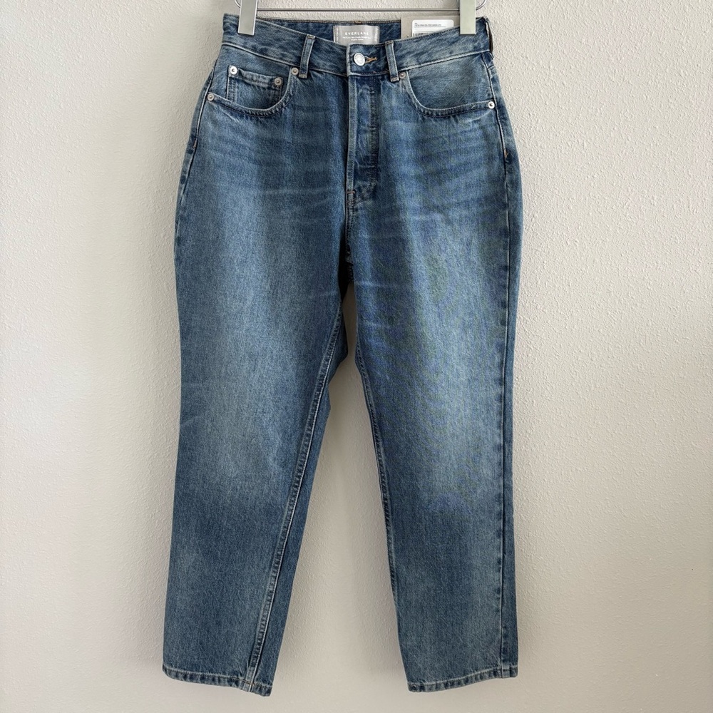 NWT Everlane Curvy Cheeky Straight jeans